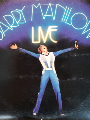 Barry Manilow Live vinyl used, pop