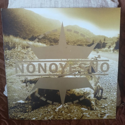 NoNoYesNo Deepshit Arkansas LP, Nuclear Blast 1993, transparent green vinyl, first press