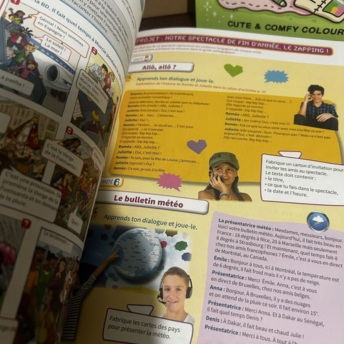 Jus d'orange 1 French learning book A1.1
