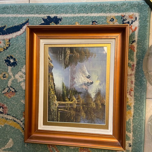 Handmade painting in excellent condition