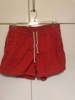 Oxford Company men's red swim shorts like new, size S