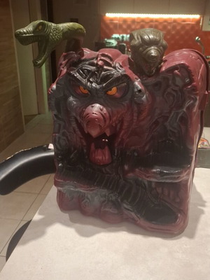 Masters of the Universe Origins Snake Mountain playset used
