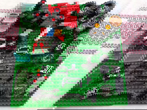 Lego ρόδες και κομμάτια αυτοκινήτου 2