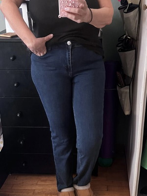 Jeans with elasticity Parabita like new, blue, plus size