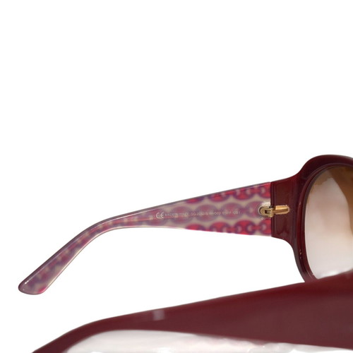 Gucci GG 2952/S oversized round sunglasses, burgundy