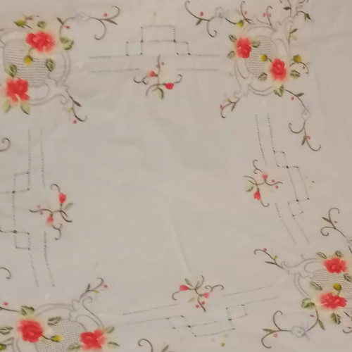 Handmade vintage fabric 0.90 x 0.90 m new condition