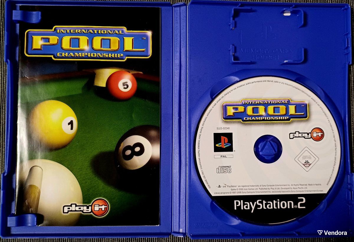 International Pool Championship ps2 - € 9,00 - Vendora