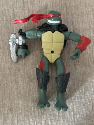 Alien Hunter Raphael Teenage Mutant Ninja Turtles TMNT action figure used