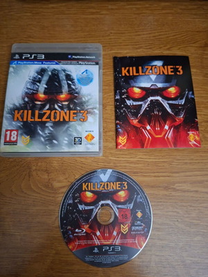 Killzone 3 PS3 game used, complete with manual