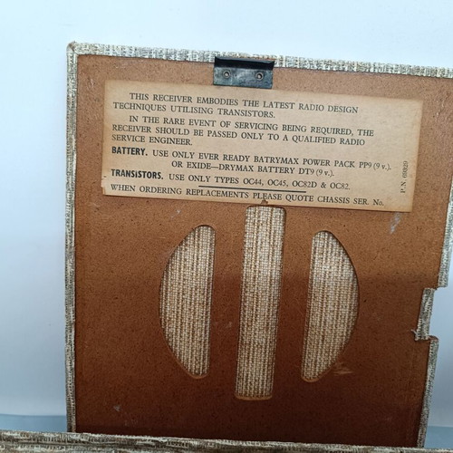 Ever Ready radio England 1960 used, not working