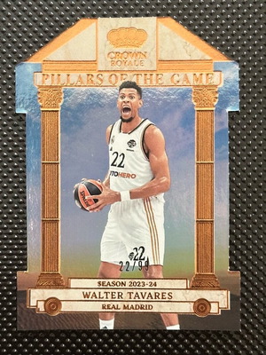 Карта Crown Royale Euroleague Pillars Walter Tavares 22/99 нова