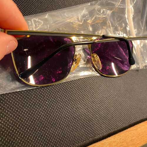 Saint Louis sunglasses new, Italian, black and purple