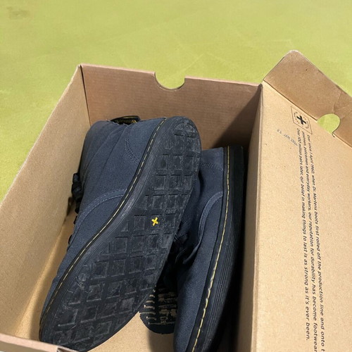 Dr. Martens Shoreditch boots used, size 38, navy blue