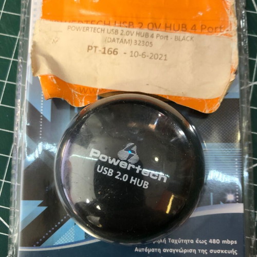 Powertech USB 2.0 Hub 4 Ports PT-166 like new