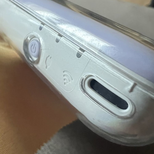 Nintendo New 2DS XL modded, white and lavender