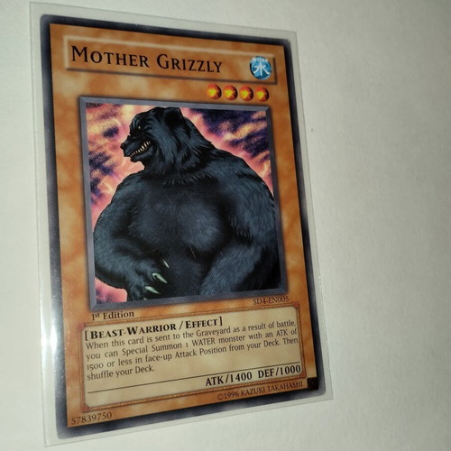 Mother Grizzly Yu-Gi-Oh! card, common rarity
