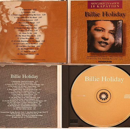 5 CD 18 Karat Jazz, Blues, Soul & Pop like new collection