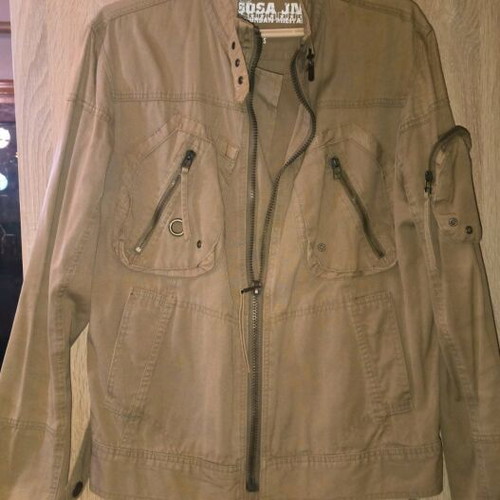 Unisex jacket light brown like new