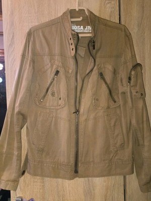 Unisex jacket light brown like new