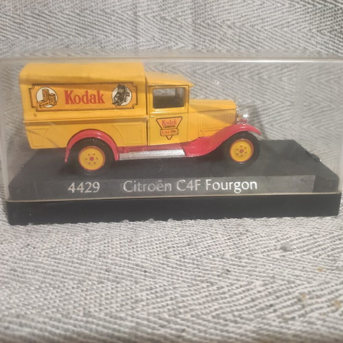 Citroen C4F Fourgon metal miniature like new, 1:43 scale