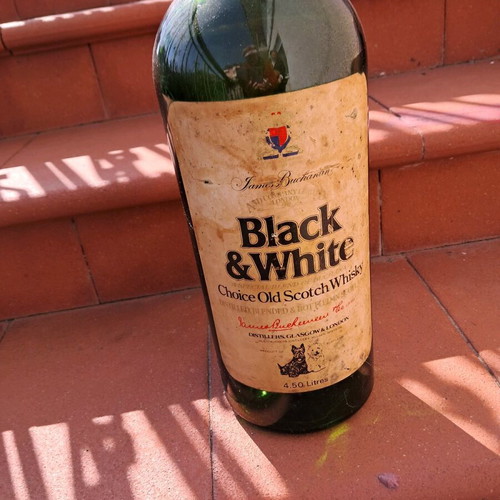 Collectible bottle 4.5 liters from 1980 used