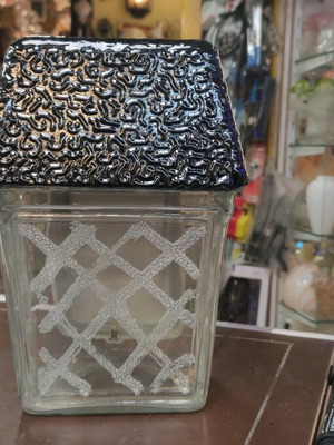 Wall light new from 1970 made of glass