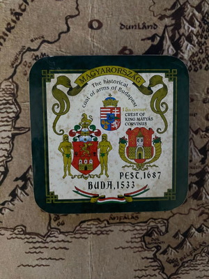 Coaster from Budapest used