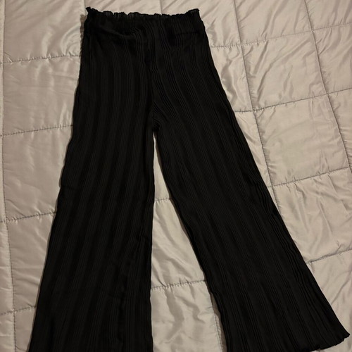 Black pleated SugarFree pants like new, size L/XL