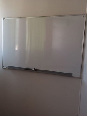 Whiteboard used, 130 x 110 cm