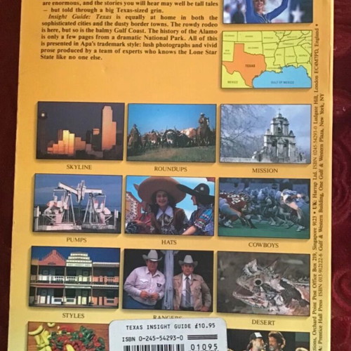 Texas guide used, English