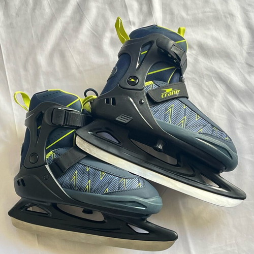 Crane ice skates like new, size 37-41