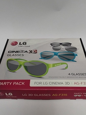 LG Cinema 3D Glasses new