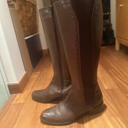 Brown riding boots size 38 like new