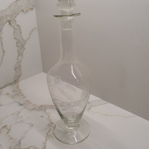 Crystal carafe like new