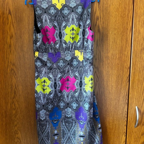 St Martins dress size 40 like new, multicolor, knee-length