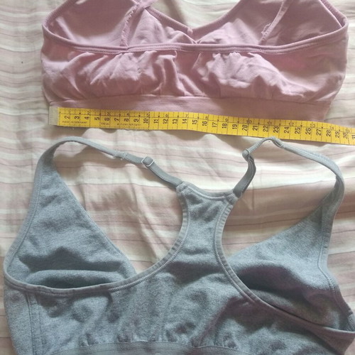 Small bustier bras like new, pack of 8 pieces