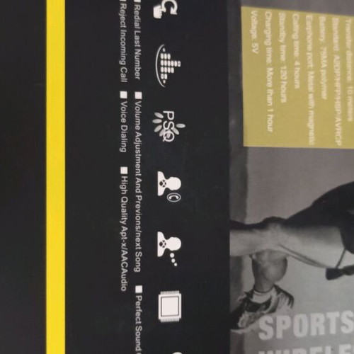 Haidphone wireless sports magnetic earbuds new for smartphone, tablet, PC