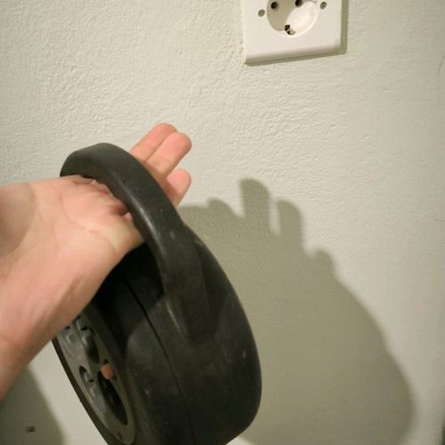 German extension cord used, approx. 15m reel