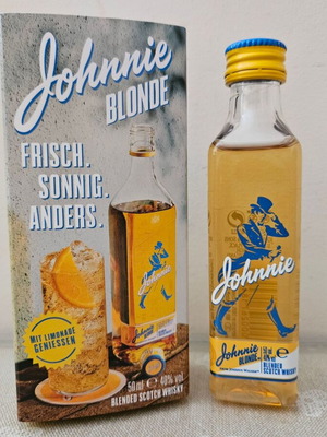 Johnnie Walker. "Blonde".  Whisky miniature . Ουισκι μινιατουρα.