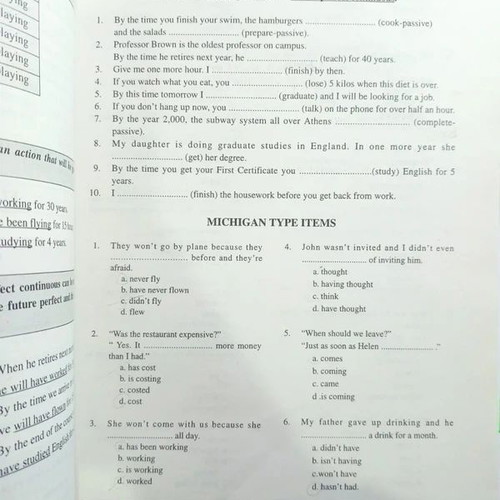 Grammar and Practice for ECCE Certificate of Competency book used, English