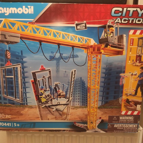 Playmobil Crane new, sealed in box