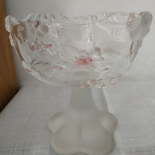 Walther crystal fondantière unused 13x14 cm