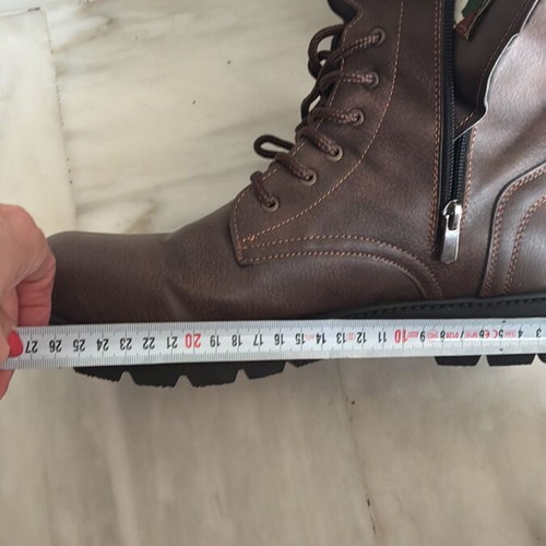Barbossa boots like new, brown leather, size 43