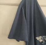 Γυναικεία μπλούζα XXL, μπλε, μεγάλα μεγέθη