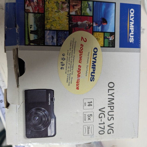 Olympus VG VG-170 camera like new, full set