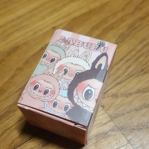 Small Labubu doll blue like new