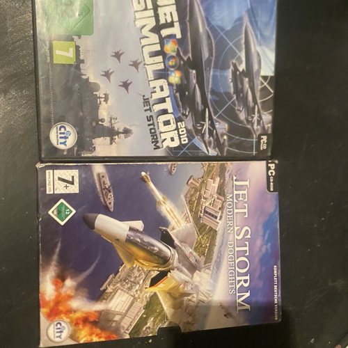 Jet Storm and Jet Simulator PC games like new