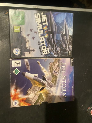 Jet Storm and Jet Simulator PC games like new