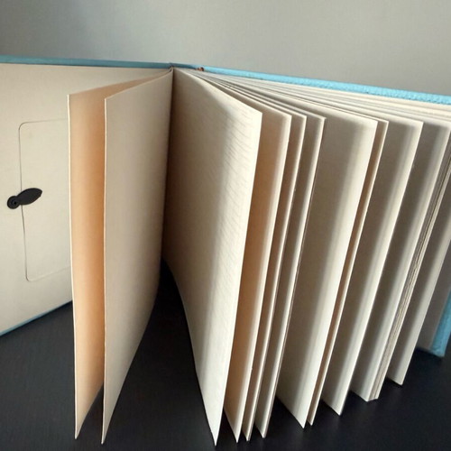 Children's photo album new with silver-plated decoration