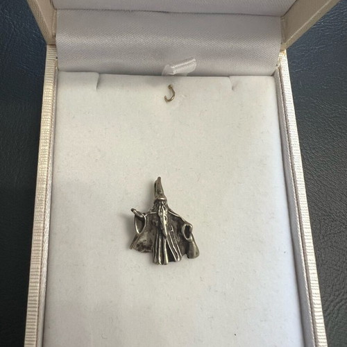 Silver 925 wizard pendant Gandalf type new